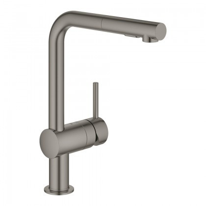 GROHE 30274AL0 karos csaptelep MINTA L szálcsiszolt Hard Graphite