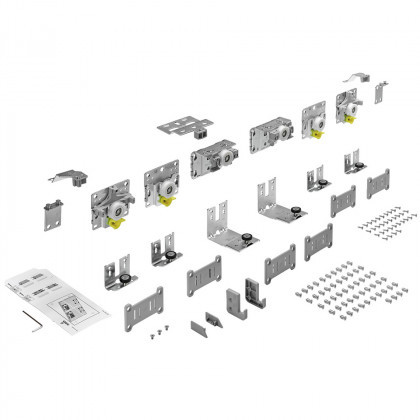 HETTICH 9242713 TopLine L new 18-30 mm/50 kg 3 szárnyas