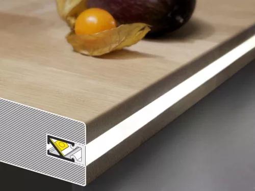 StrongLumio LED profil HI8, eloxált alumínium, 4,05m