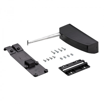 HETTICH 9277594 WingLine L/S Push2M mechanizmus közepes teherbírású ajtókhoz, fekete L