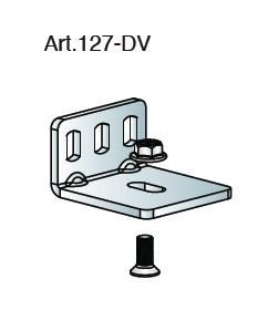 K-TERNO Classic vasalatkészlet tolóajtókhoz 40kg,2x csillapító,1500mm,4x tartó