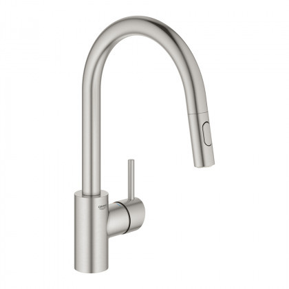 GROHE 31483DC2 Csaptelep konyhába Concetto dupla kihúzható zuhany supersteel