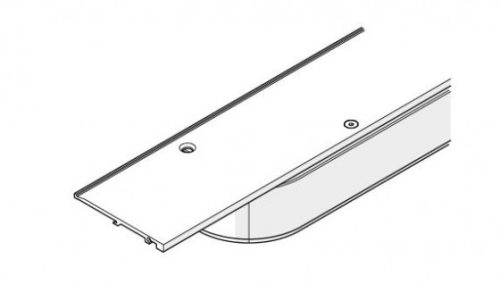 HAWA 25486 Folding Concepta 25 alsó profil 2120mm fekete