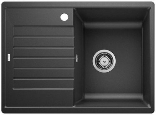 BLANCO 526009 Mosogató ZIA 45 S Compact fekete színű Silgranite PuraDur excenter