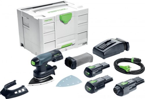 FESTOOL 575703 Akkus deltacsiszoló DTSC 400 Li 3,1 I-Set