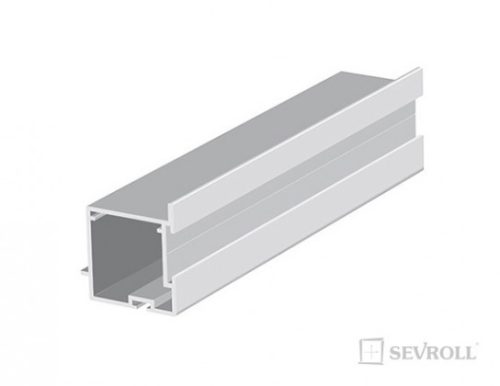 SEVROLL 05325 Pax fogantyú profil 2,7m mat fekete