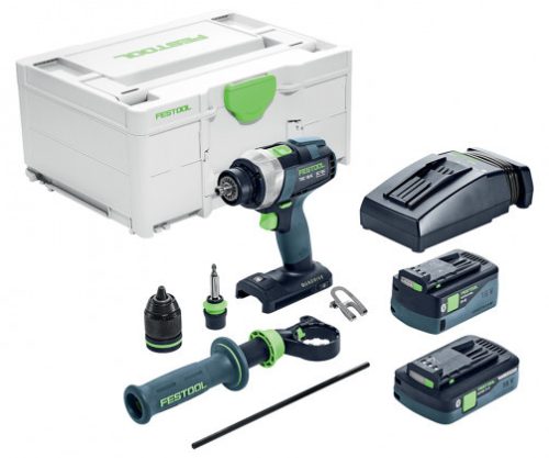 FESTOOL 575602 Akkus fúró-csavarbehajtó TDC 18/4 5,2/4,0 I-Plus QUADRIVE