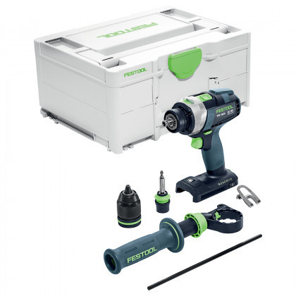 FESTOOL 575604 Akkus ütvefúró-csavarbehajtó gép TPC 18/4 I-Basic QUADRIVE