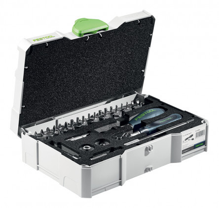 FESTOOL 497881 Racsnis dugókulcs-készlet 1/4