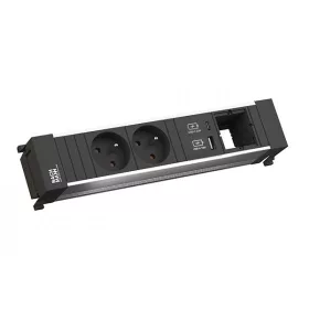   BACHMANN 916.528 dugaszolóegység 2x 230V + USB A/C 22W + 1x ingyenes m