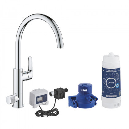 GROHE 30499000 Blue Pure Eurosmart Starter Set C-csapoló króm