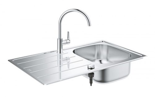 GROHE 31562SD1 Szet K200 rozsdamentes acél csiszolt + Bau Edge króm