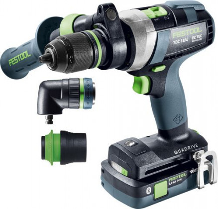 FESTOOL 577243 Akkus fúró-csavarbehajtó TDC 18/4 5,2/4,0 I-Set QUADRIVE