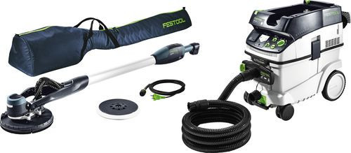 FESTOOL 575455 Hosszúszárú falcsiszoló LHS-E 225/CTM 36-Set PLANEX