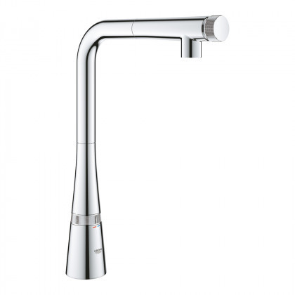 GROHE 30442000 Csaptelep SCALA SmartControl L-csapcső  kihúzható zuhanyzó króm