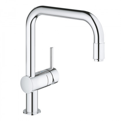 GROHE 30435000 Csaptelep VENTO U-csapcső kihúzható gyöngyözővel króm színben