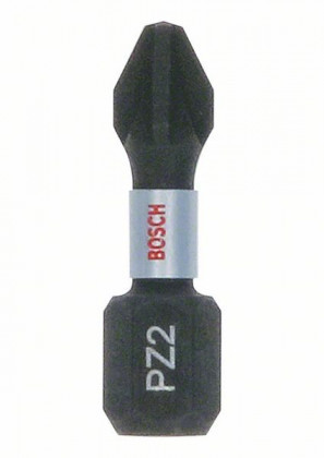 BOSCH 2607002804 bitkészlet Impact Control PZ2 25 mm, 25 db