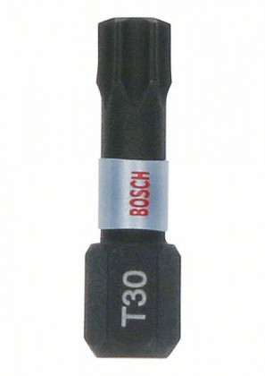 BOSCH 2607002807 bitkészlet Impact Control T30 25 mm, 25 db