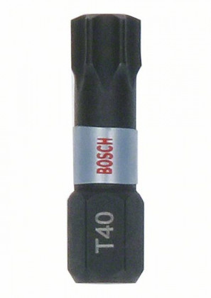 BOSCH 2607002808 bitkészlet Impact Control T40 25 mm, 25 db