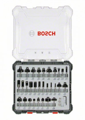 BOSCH 2607017474 30 darabos marókészlet szárral átm. 6 mm