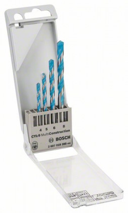 BOSCH 2608900649 4 részes fúrókészlet CYL-9 MultiConstruction 4/5/6/8 mm