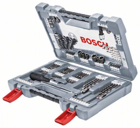 BOSCH 2608P00236 105 részes Premium X-Line fúró- és csavarhúzó bitkészlet