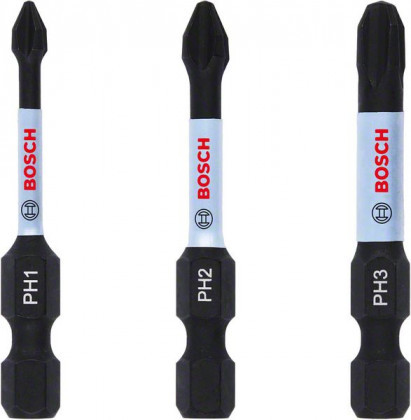 BOSCH 2608522491 Csavarhúzó bitek Impact Control PH Power Bit, 3 db