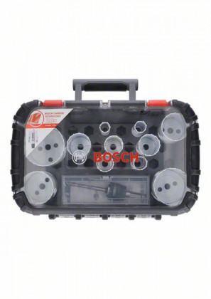 BOSCH 2608900448 14db keményfém furat készlet Kitartás nagy igénybevételhez 20-76 mm