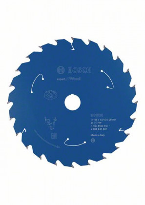 BOSCH 2608644507 Expert for Wood fűrészlap akkumulátoros fűrészekhez 165×1,5/1×20 mm, 24