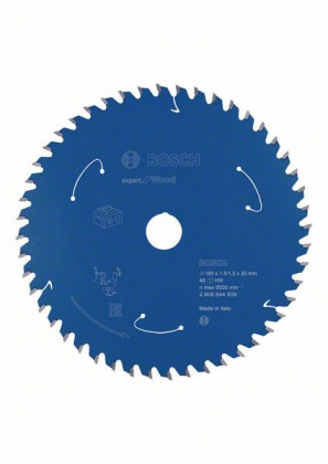 BOSCH 2608644509 Expert for Wood fűrészlap akkumulátoros fűrészekhez 165×1,5/1×20 mm, 48