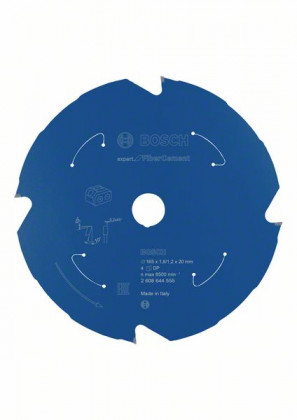 BOSCH 2608644555 Fűrészlap Expert for FibreCement AKU-hoz 165×1,8×20mm, 4