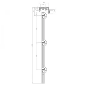 LEHMANN Rúd SVS ELEVON típus 6 (0+3 magasság 483 mm)