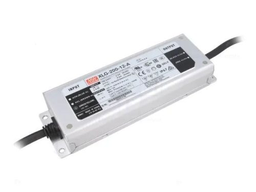 MEAN WELL tápegység,  XLG-200-12-A, 12V, 200W, IP67