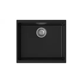   StrongSinks S3 Gránit mosogató Hron 530, 530x460mm, csepegtető nélkül,fekete
