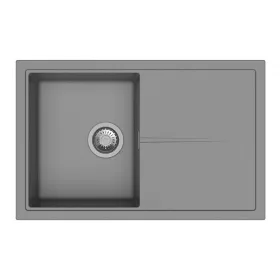   StrongSinks S3 Gránit mosogató Labe 780, 780 x 500mm, csepegtetővel, szürke