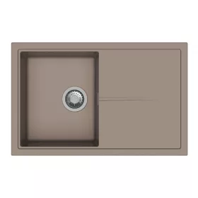   StrongSinks S3 Gránit mosogató Labe 780, 780 x 500 mm, csepegt.tálcával, barna
