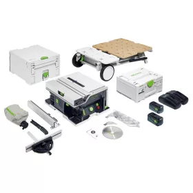 FESTOOL 577379 Akkus asztali körfűrész CSC SYS 50 EBI-Set