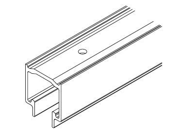 HAWA 16852 felső vezetés 6000mm alu eloxált