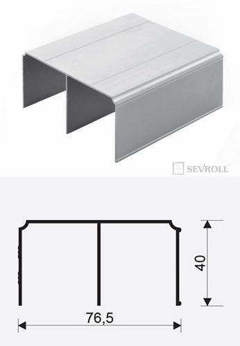 SEVROLL 06022 Gemini felső vezetés 3m grafit