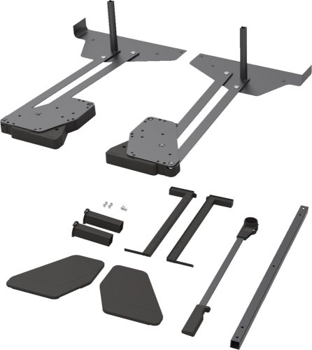 KESSEBÖHMER Conero ruhalift polccal, LW 445-628mm, 18kg, fekete