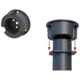   Příruba pro opěrnou nohu postelového středového nosníku +25mm