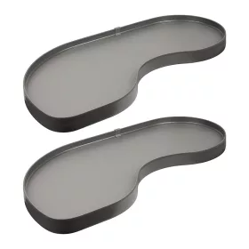 VIBO Fly Moon Lamina police 450mm tmavě šedá pravá