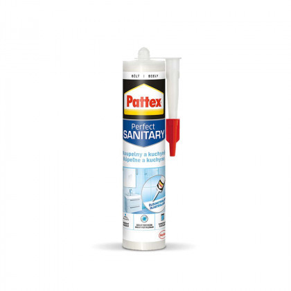 PATTEX SZILIKON SANIT. FEH. 280 ml