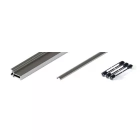   HAWA 31519 Folding Concepta III 20 függőleges profil, 1200 - 2200mm, ezüst