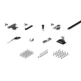   HAWA 31506 Folding Concepta III 20 Pull alapkészlet, 1200 - 2200mm