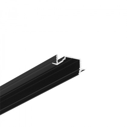 StrongLumio LED profil Diagonal 10, fekete alu 4050mm