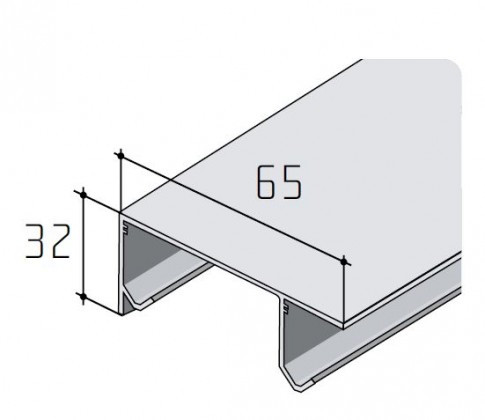 S-S20/30 alu elox profil dupla 2m