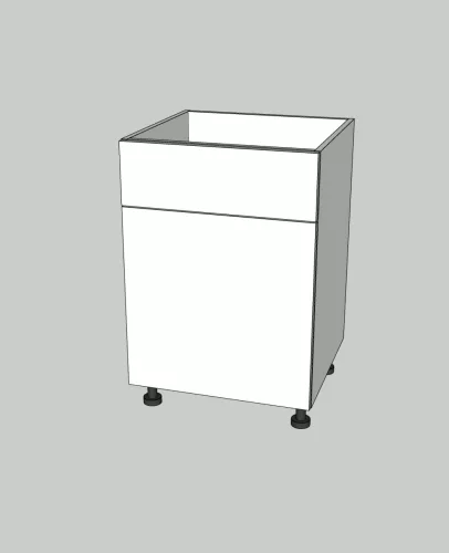 Egyedileg tervezhető bútorelem - B15, Fiók | Belső U-fiók | Vakfront