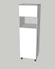 Egyedileg tervezhető bútorelem - B37, Géphely ajtóval | Géphely | Ajtó