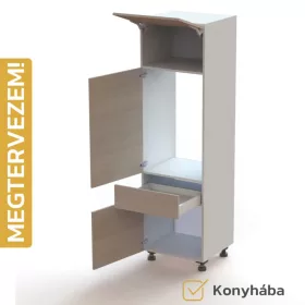   Egyedileg tervezhető bútorelem - B44, Ajtó | Fiók | Géphely ajtóval | Felnyíló